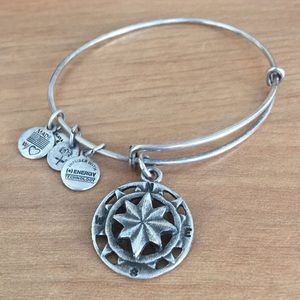 Alex and Ani Compass Bangle